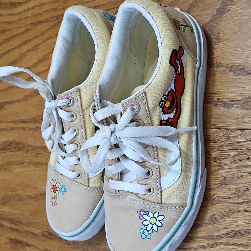 Vans x Sesame Street Elmo Love Makes The World Go Around Old Skool sz 3 - Picture 3 of 6